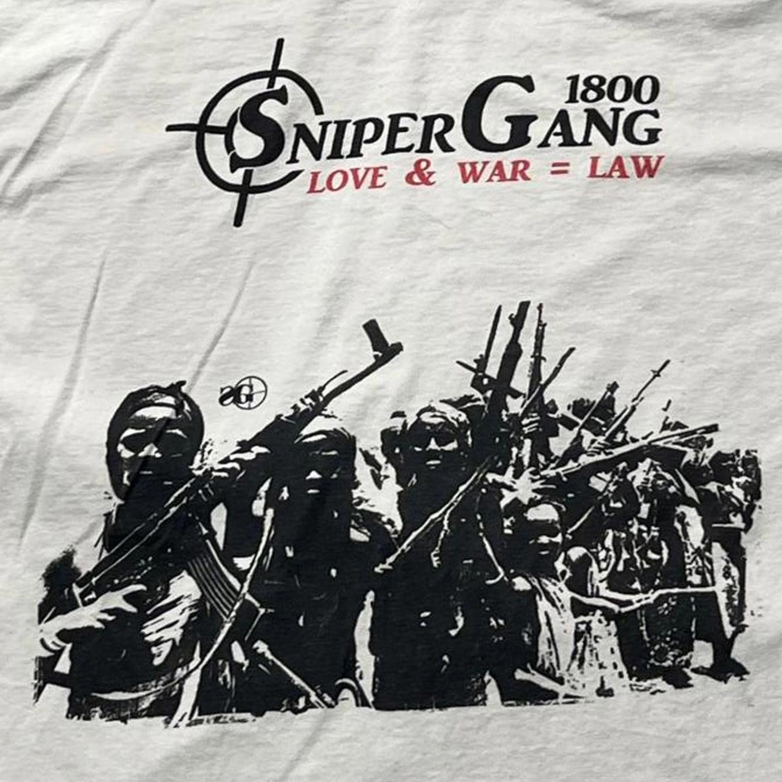 Sniper Gang Preowned Large T-Shirt